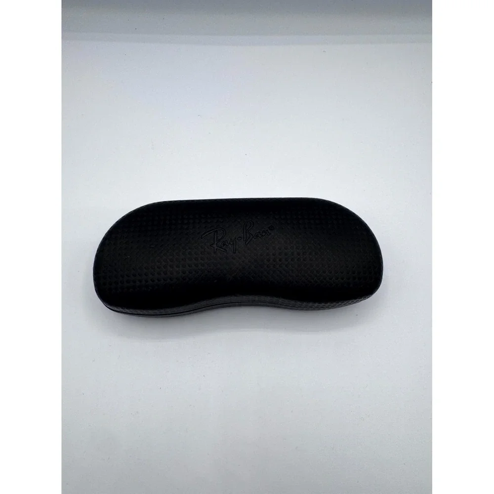 Ray-Ban Black Carbon Fiber Textured Hard Clamshell Eyeglass Protective Case
